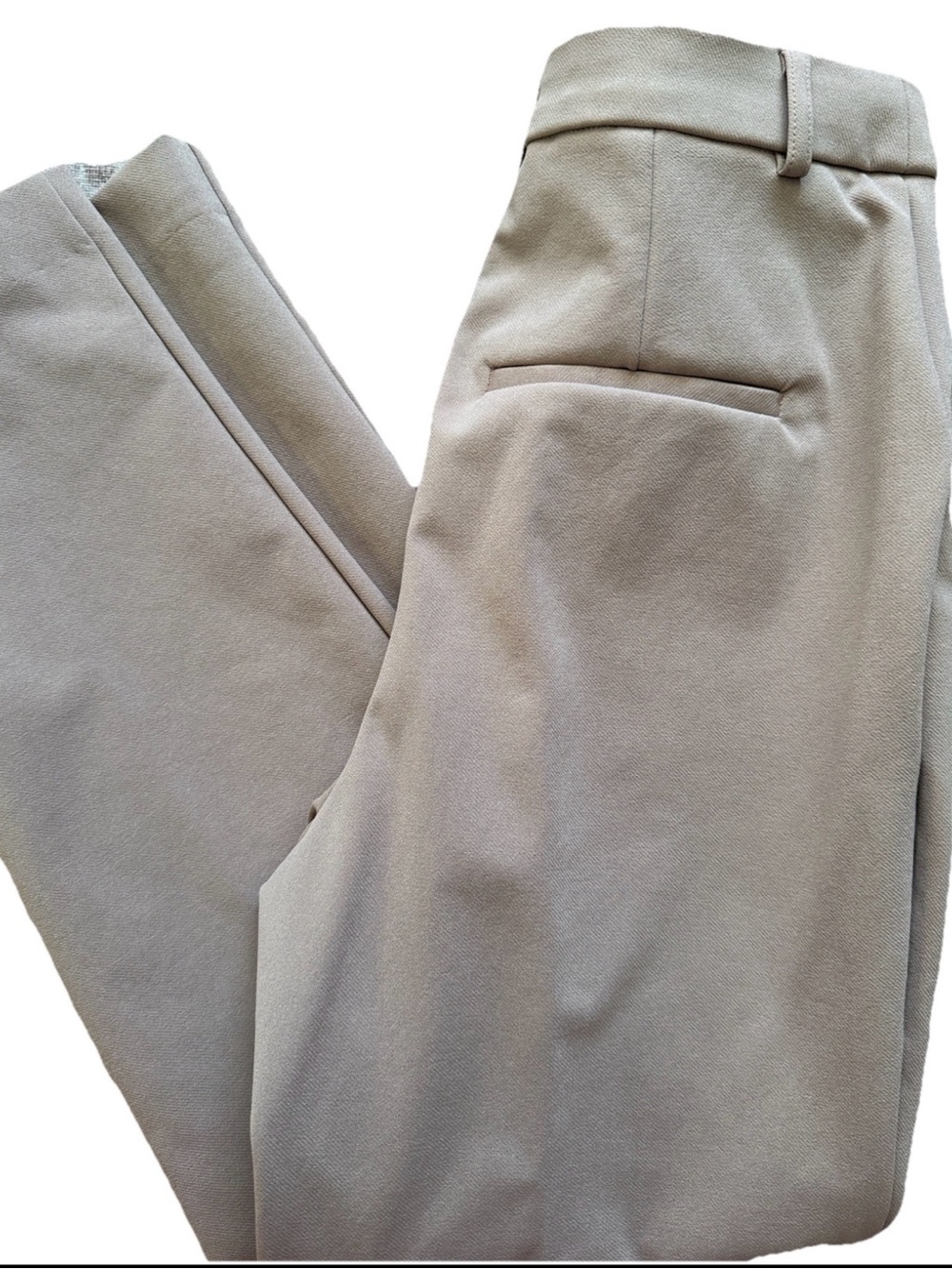 Women’s Express Pants Straight Leg Super High-Rise  Beige SZ XS - NEW*